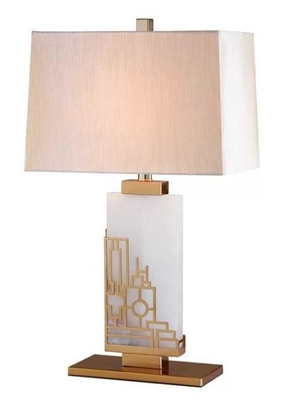 Hotel-Luxusgewebe-Schreibtisch-Lampen-dekorative Nachtlicht-Kopfende-HauptTischlampe