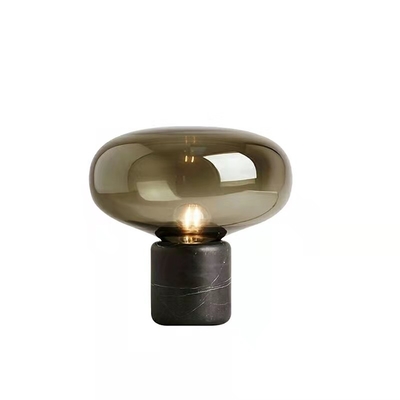 Retro- Tischlampe-Schlafzimmerbeleuchtungs-französischer Glasluxusschreibtisch-mittelalterliche Nachttischlampe