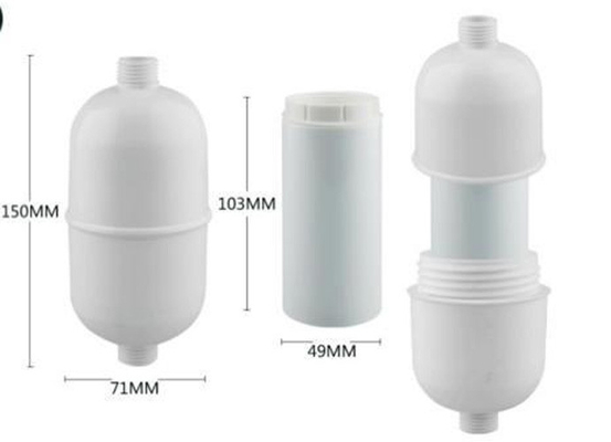 Wasseraufbereitung Bad Duschfilter Kartusche Wasserhahn Filter Gehäuse Wasserreiniger