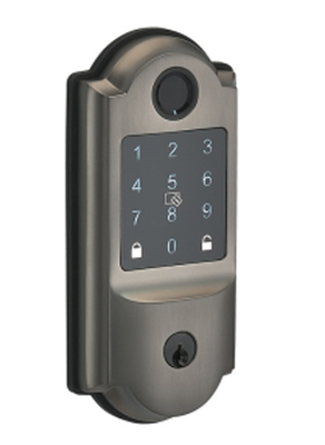 Wasserdichtes Anti-Peep-Code Wifi-Türschloss elektronisches Smart Lock