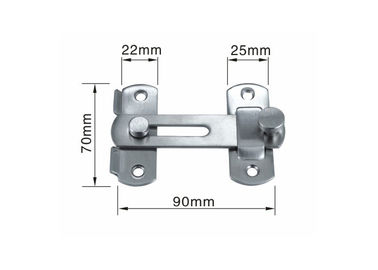 Klinken-einfache moderne Art-harte Beanspruchung 70x22mm des Türschloss-Ss304 klein