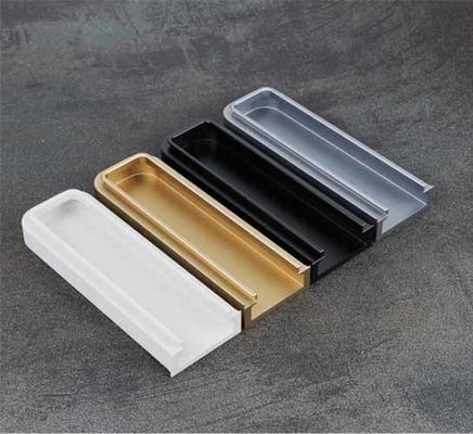 Customized Länge Aluminium versteckte Griffe für Schrank mit klarem Aussehen