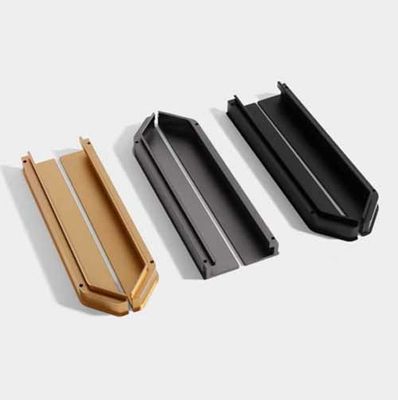 Aluminium Unsichtbares Verborgenes Greifer Eingebautes Schrankstück Türgreifer Schublade Verborgenes Greifer