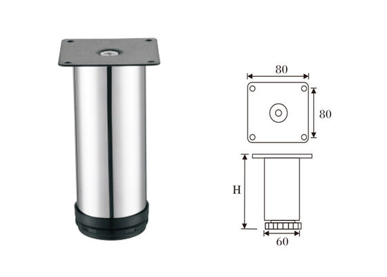 Lange Lebensdauer-moderne Sofa Legs Stainless Steel Material-Hochleistung