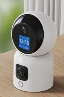 Smart Mini Zwei-Wege-Wireless-Sicherheitskamera IP-Kamera HD-WLAN-Haus-Innenkamera für Baby-Haustier-Stimme Infrarot-Nachtsicht