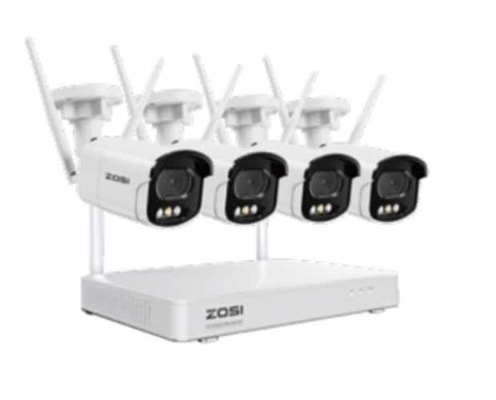 4ch 8ch WLAN-Kamera-System 3mp-Kits Wireless IP-Kamera Sicherheit