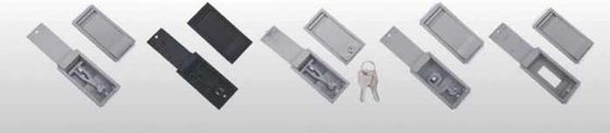 Einfache Installation Zinklegierung Mehrpunkt-Panel-Türschloss für Elektroschrank-Verteilerkasten-Schalttafel