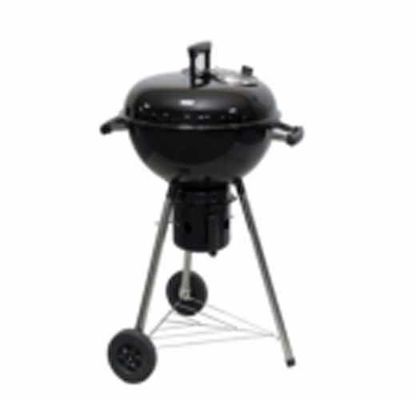 20-Zoll-Kessel-Holzkohlegrill, Outdoor-Grill für Camping/Hinterhof/Tischkochen, mit Rädern BBQ-Kesselgrill