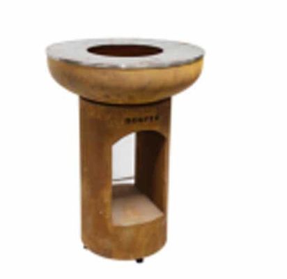 Garten Küche Schwerlast Corten Stahl umweltfreundliche Feuerholz Grill Grill