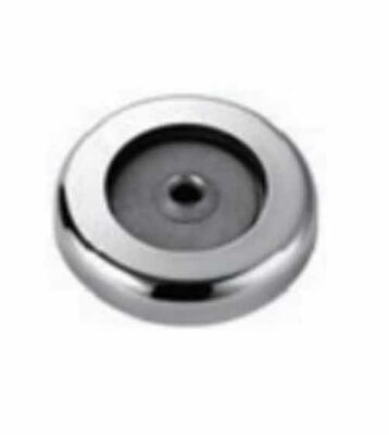 Hot-Selling Modern Style 12mm Satin Finish Handschrauber Geländer Runde Kunststoffverbindung Hardware für Außenbalkon Deck