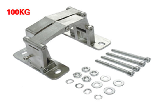 Modernes Design, unsichtbares Scharnier, 50 kg Kapazität, Rohrschacht, Türmöbelbeschläge für Küche, Schlafzimmer, Hotel, Wohnzimmer im Freien