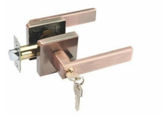 Robuste 3-Punkt-Verriegelung, Türgriffe aus Aluminiumlegierung mit Zylinder für Schlafzimmer, Wohnungen, Küchen