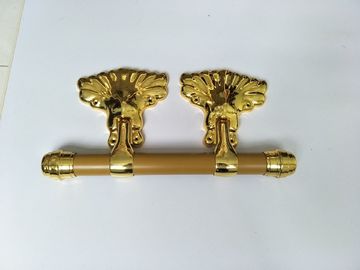 Goldfarbplastiksarg-Zusatz-Schatullen-Griffe für die Verzierung von Särgen